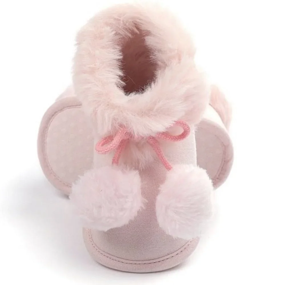 EFINNY Baby Girl Boots Shoes Warm Wool Snow Winter Anti-Slip New With Tags